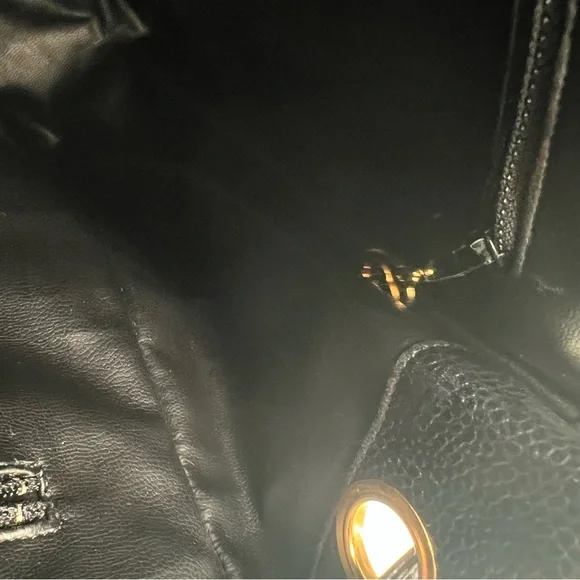 ❗️SOLD ❗️Chanel backpack caviar skin 24k gold plated hardware❤️ - Picture 14 of 16